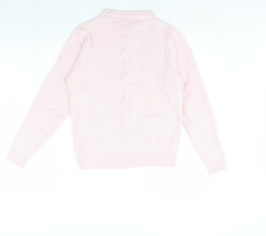 mia mod Womens Pink Cardigan Jumper Size S