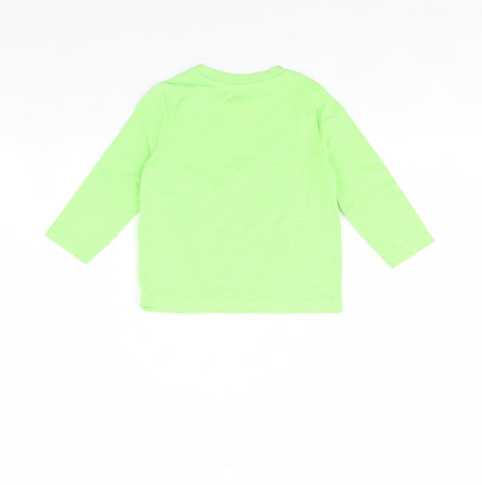 F&F Baby Green Basic T-Shirt Size 18-24 Months