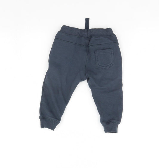 Very Baby Blue Jogger Trousers Size 12 Months