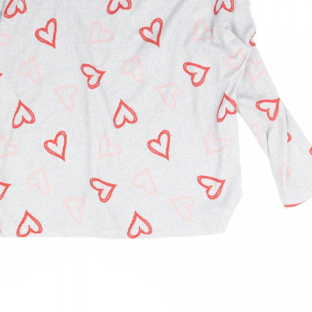 TU Womens Grey Pullover Jumper Size 8