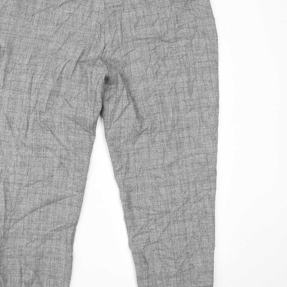 Womens UK Size 14 Marks and Spencer Regular Fit Grey Trousers