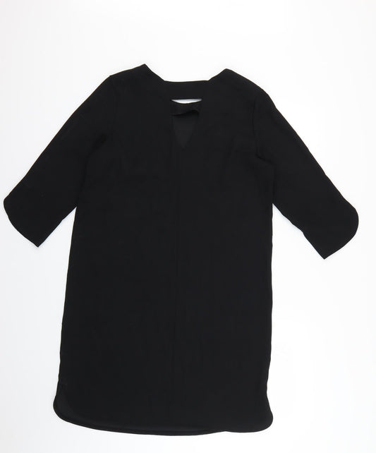 Marks and Spencer Womens Black Fit & Flare Size 2