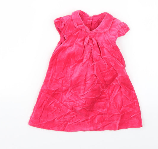 Mothercare Baby Pink Fit & Flare Size 6-9 Months