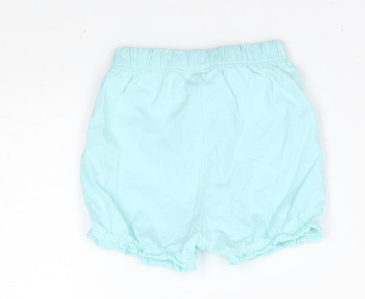 George Girls Blue Trousers Size 0-3 Months - shorts