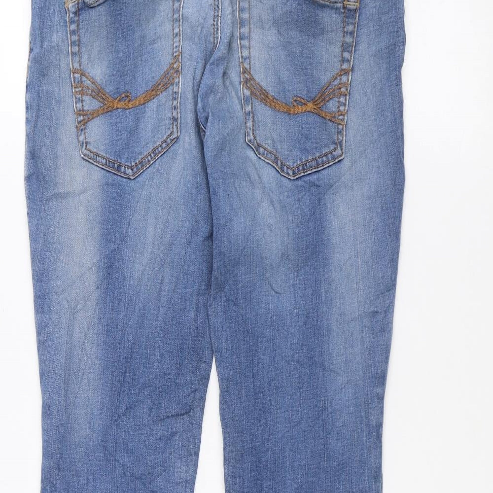 TOM TAILOR Womens Blue Denim Skinny Jeans Size 29 in L29 in