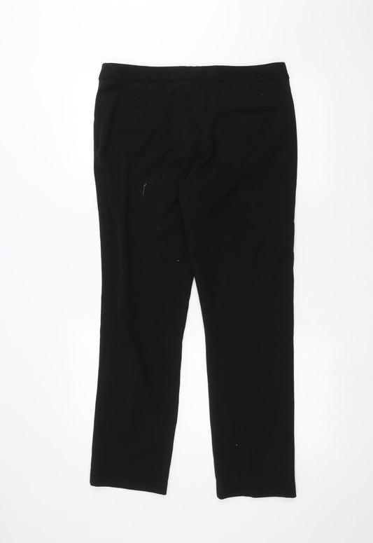 Banner Womens Black Trousers Size 29 in L26 in