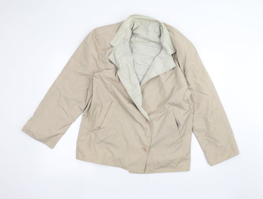 Womens UK Size 10 BHS Beige Jacket