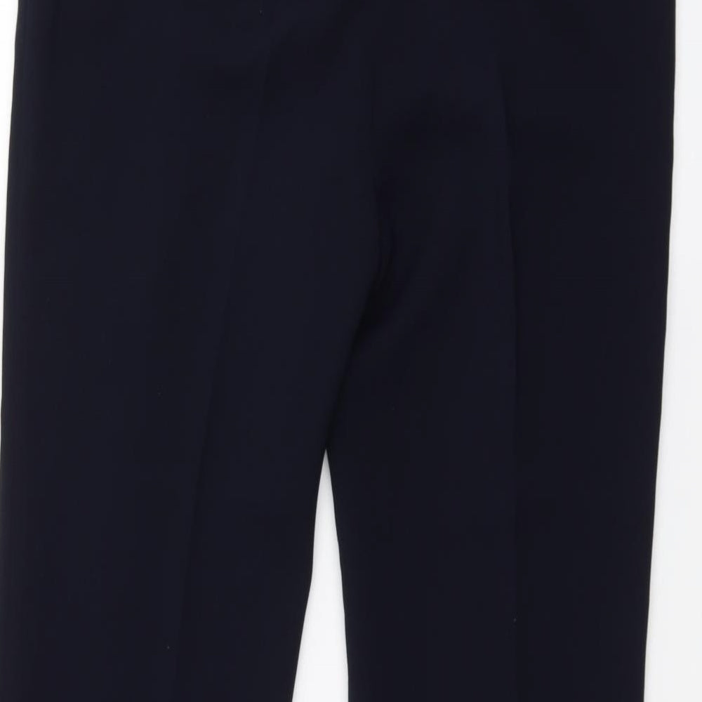 Womens UK Size 34 in Preworn Regular Fit Blue Trousers