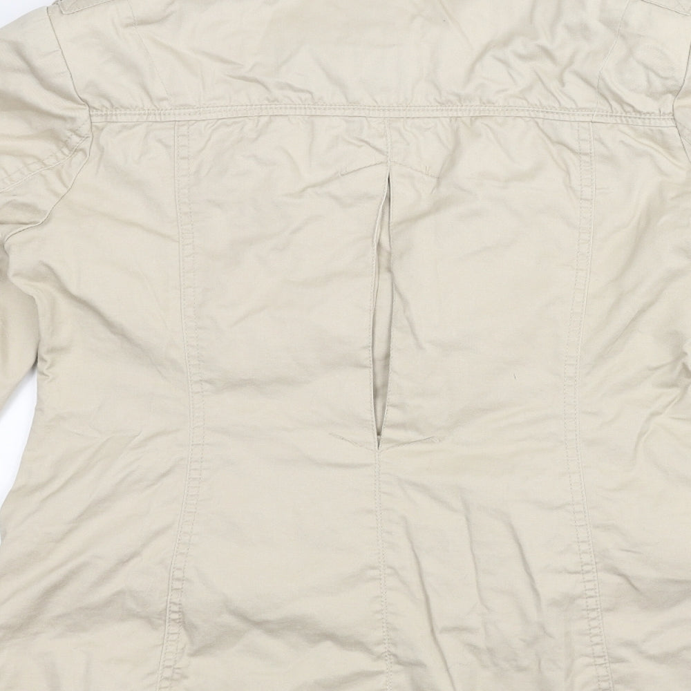 Soaked Womens Beige Jacket Size M