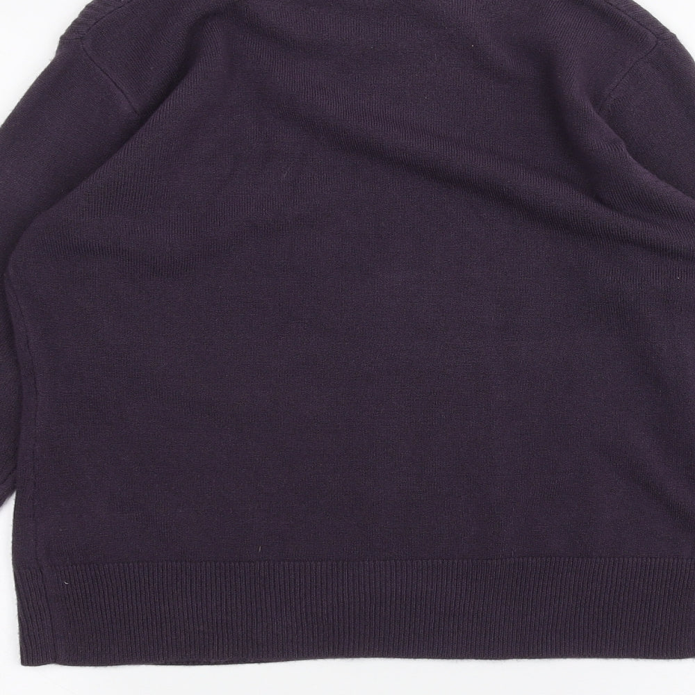 Womens UK Size S Klass Purple Pullover Jumper