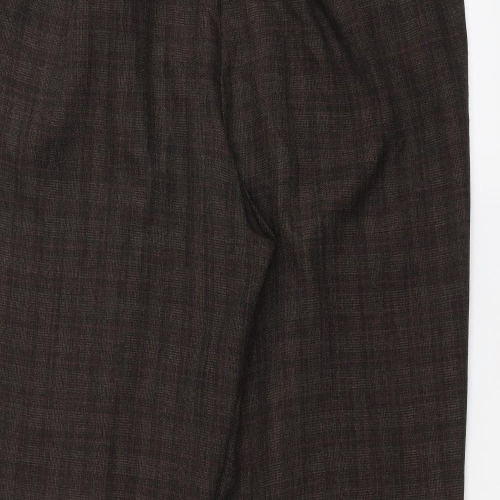BM Womens Brown Trousers Size 16 L26 in