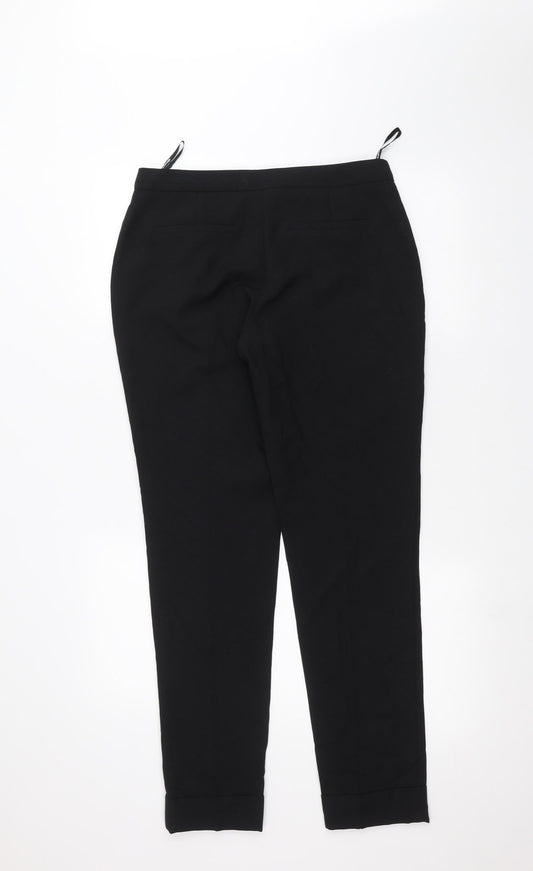 Womens UK Size 10 Atmosphere Regular Fit Black Trousers