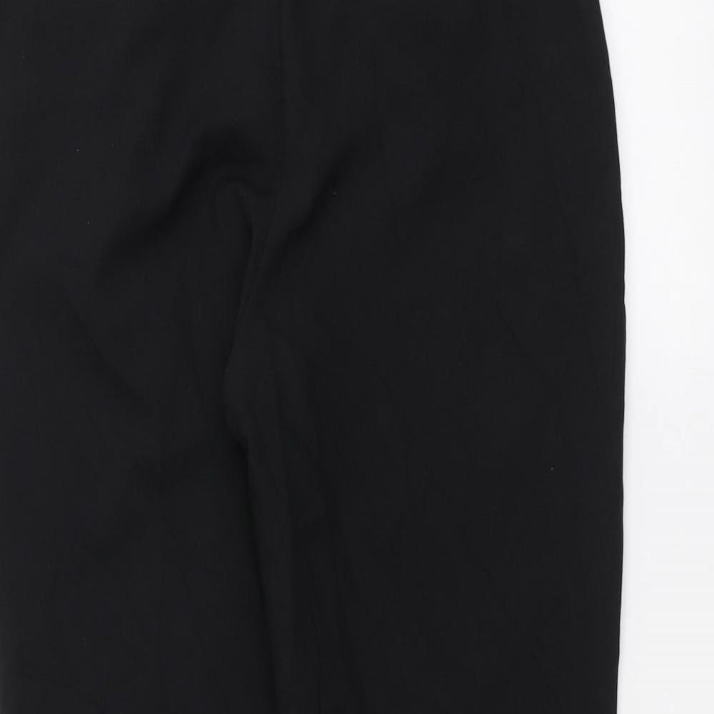 Womens UK Size 10 Atmosphere Regular Fit Black Trousers