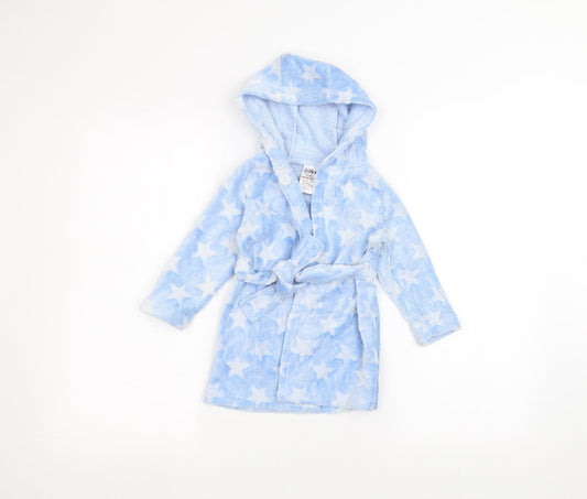 Baby Baby Black Solid Babydoll Robe Size 12-18 Months