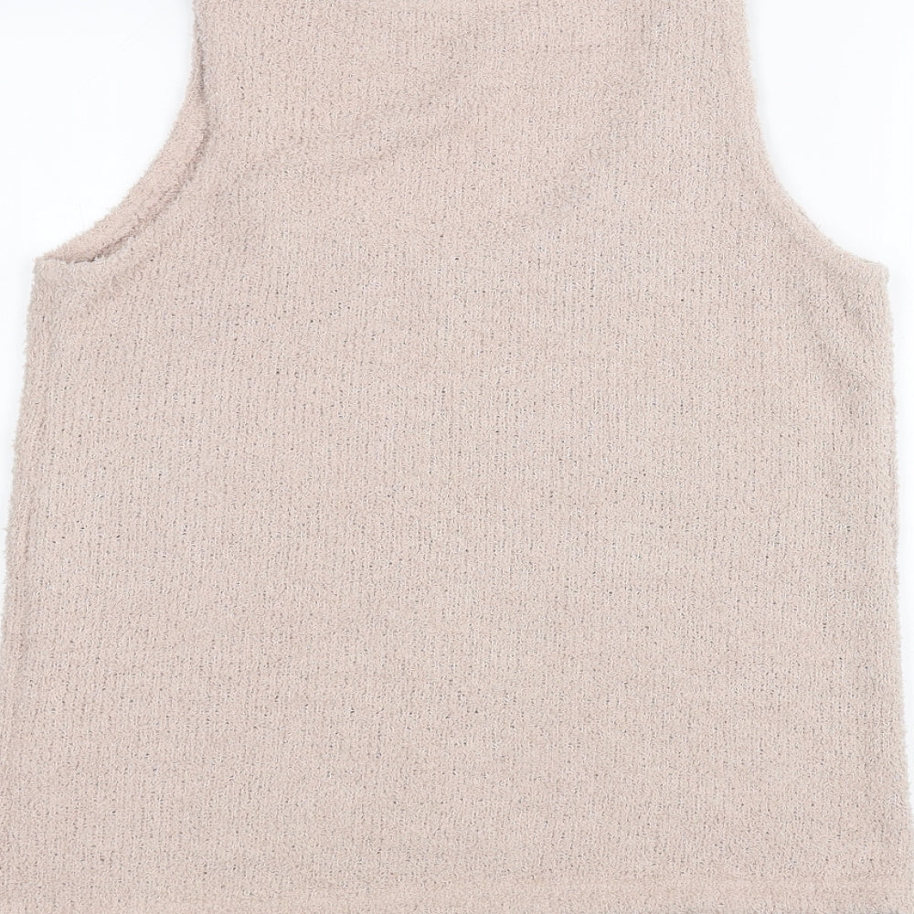 F&F Womens Beige Basic Tank Size S