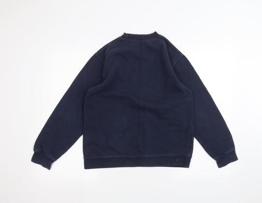 School life Boys Blue Pullover Jumper Size 12-13 Years