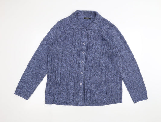 Womens UK Size L BM Blue Jacket