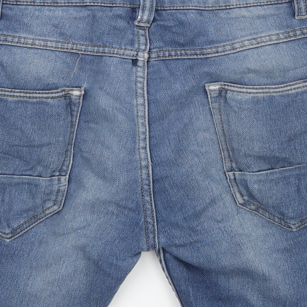 Womens UK Size S Preworn Regular Fit Cut-Off Shorts