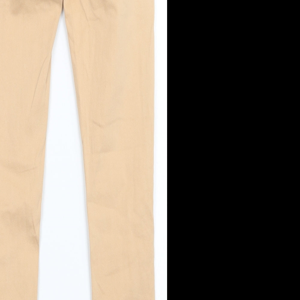 Womens UK Size XS Lexxury Regular Fit Skinny Brown Jeans