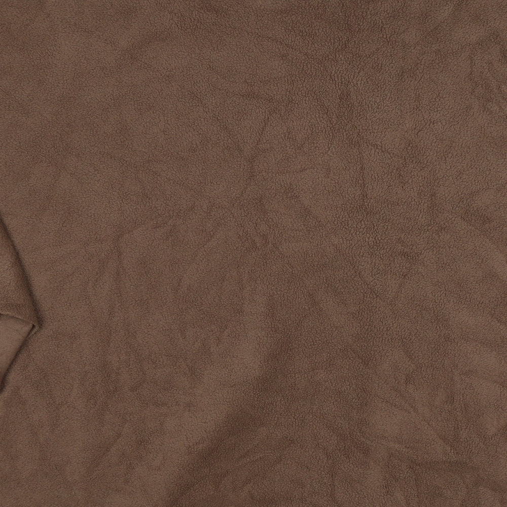 Womens UK Size One Size Preworn Brown Parka Coat