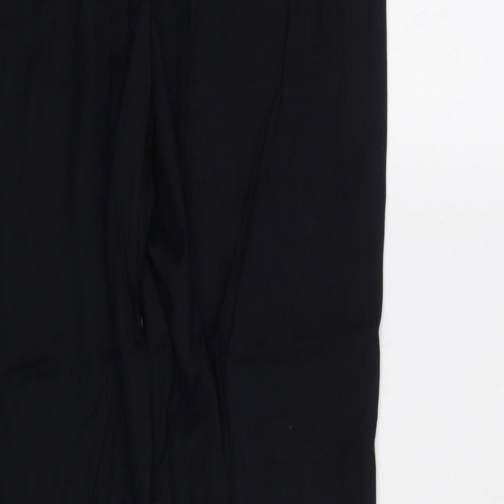 Mango Womens Black Dress Pants Trousers Size 8 L26 in