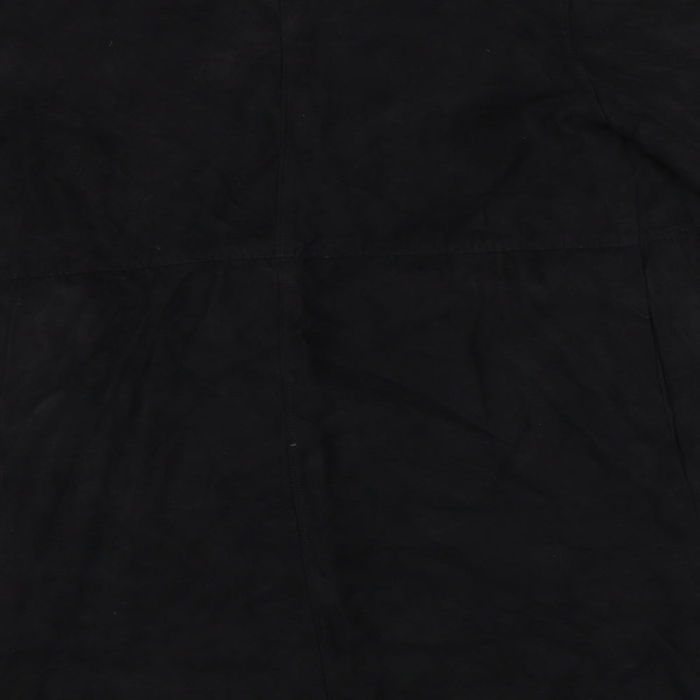 Womens UK Size 8 H&M Black Overcoat