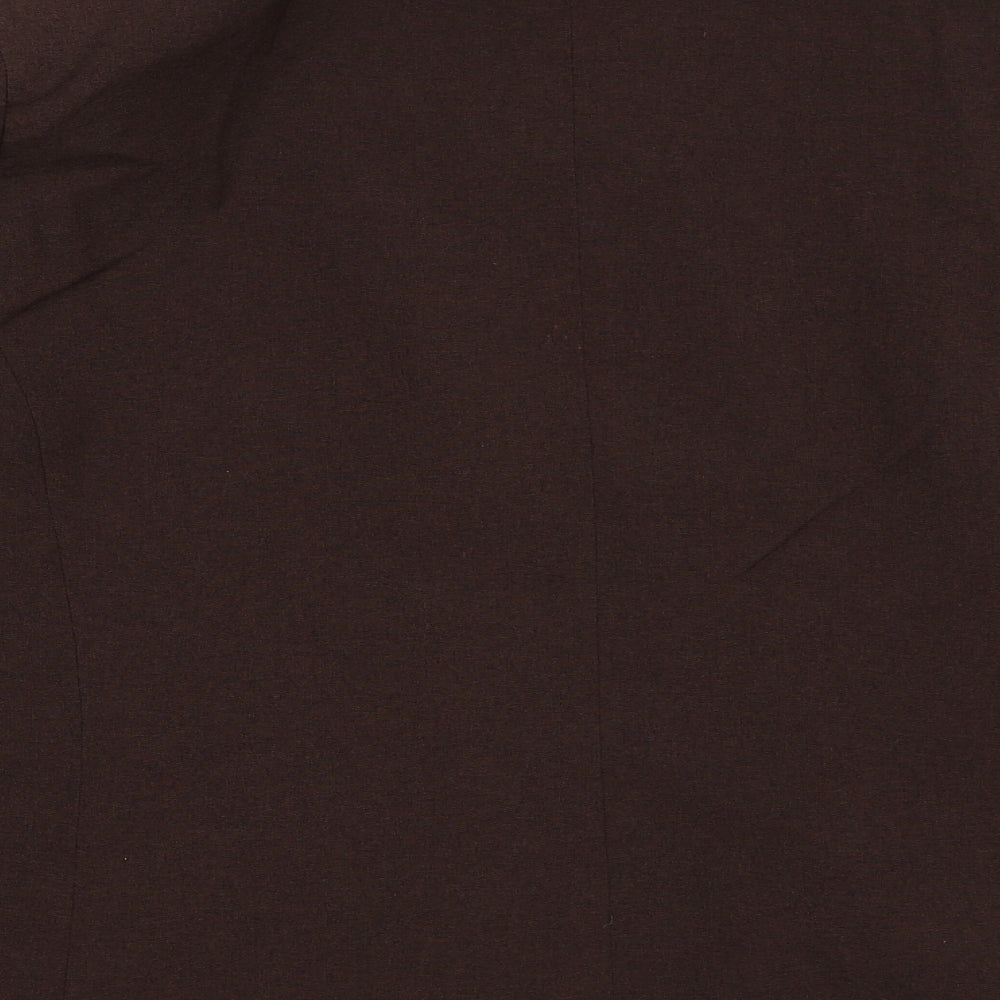 Womens UK Size 20 Bonmarché Brown Overcoat