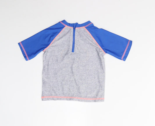 Primark Baby Blue Basic T-Shirt Size 18-24 Months - Swim