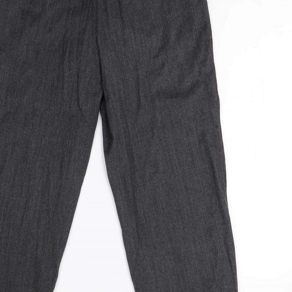 Womens UK Size 10 Per Una Regular Fit Grey Trousers