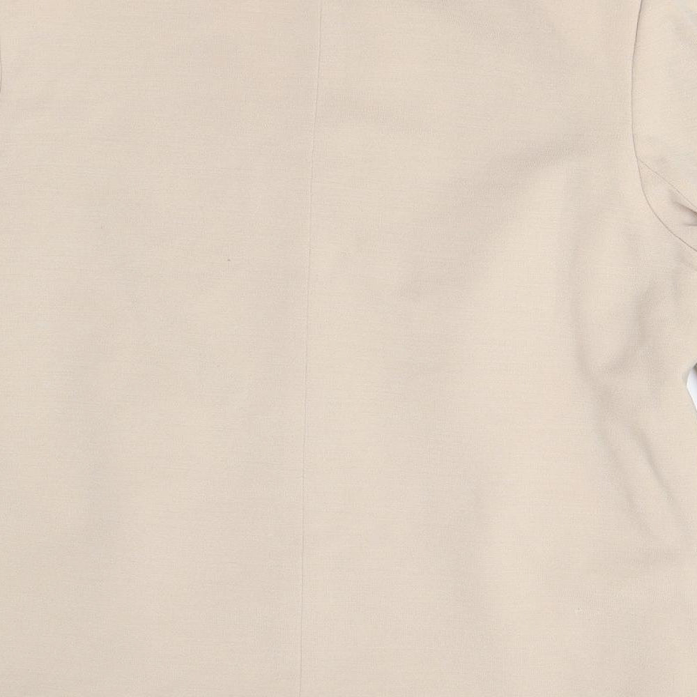 Karpelle Womens Beige Jacket Size 16