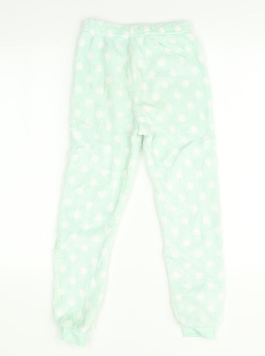 Primark Girls Multicoloured Polka Dot Pyjama Pants Size 8-9 Years