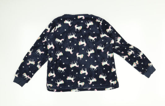 Preworn Girls Multicoloured Pyjama Top Size 13 Years - Dream Magic