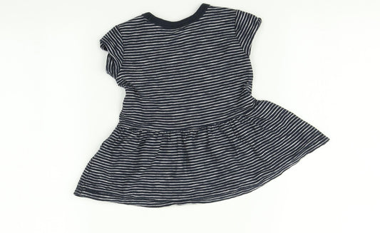 NEXT Baby Blue Striped Fit & Flare Size 3-6 Months