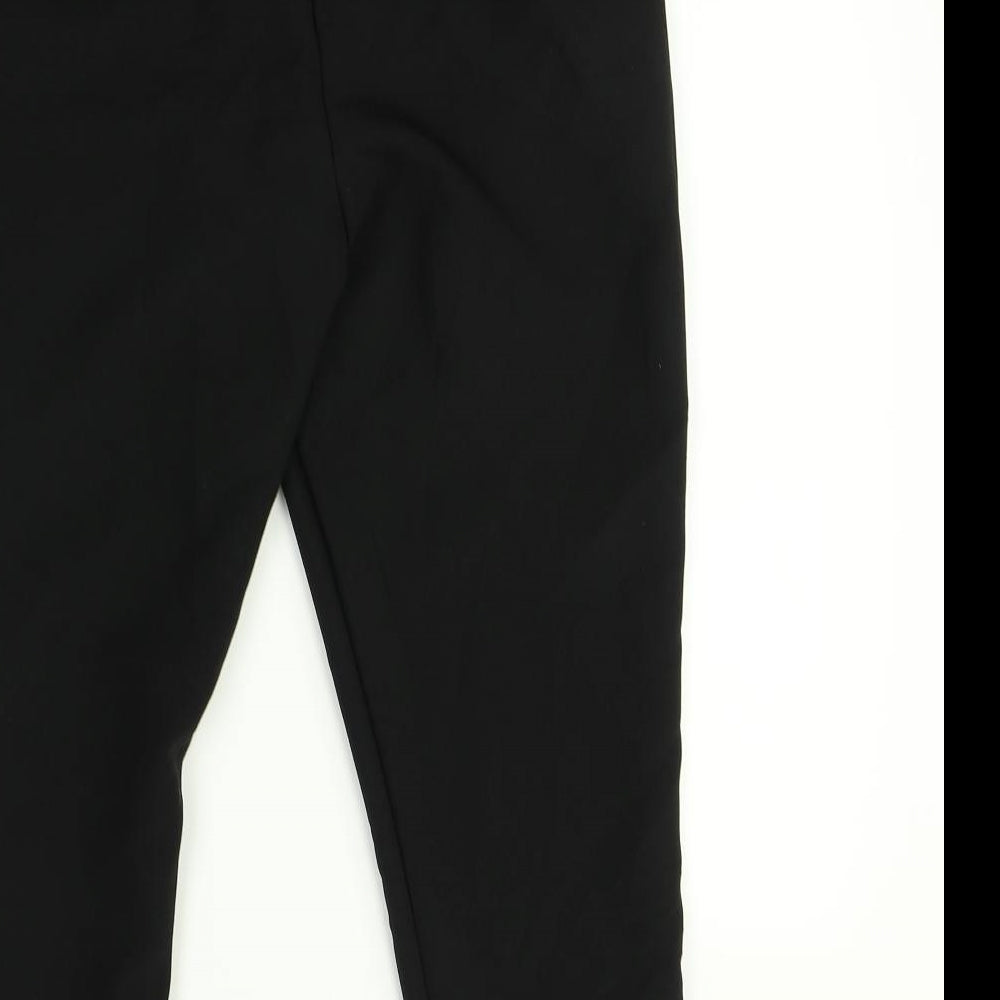Primark Womens Black Trousers Size 10 L24 in
