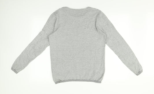 Womens UK Size S Marks and Spencer Grey Pullover Jumper