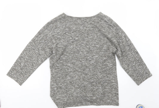 Matalan Womens Grey Pullover Jumper Size 12