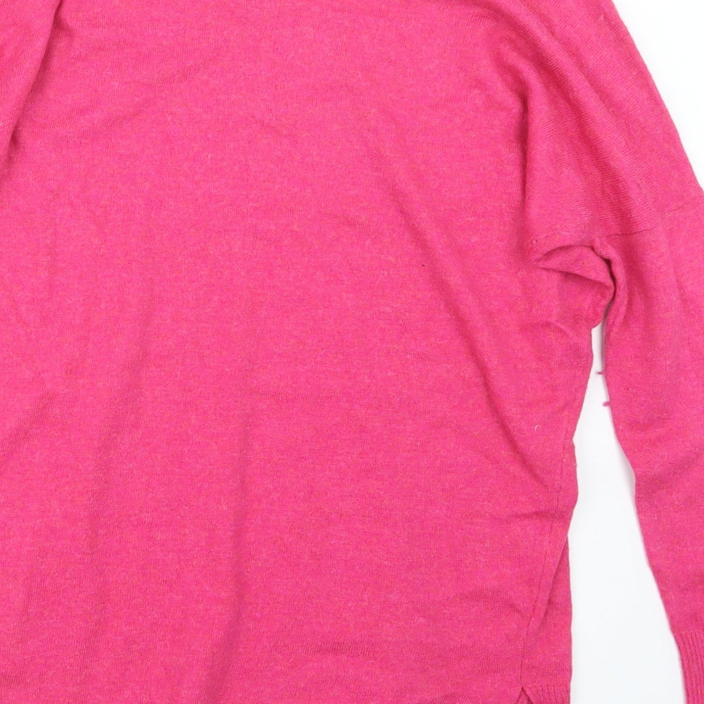 Womens UK Size S Atmosphere Pink Pullover Jumper
