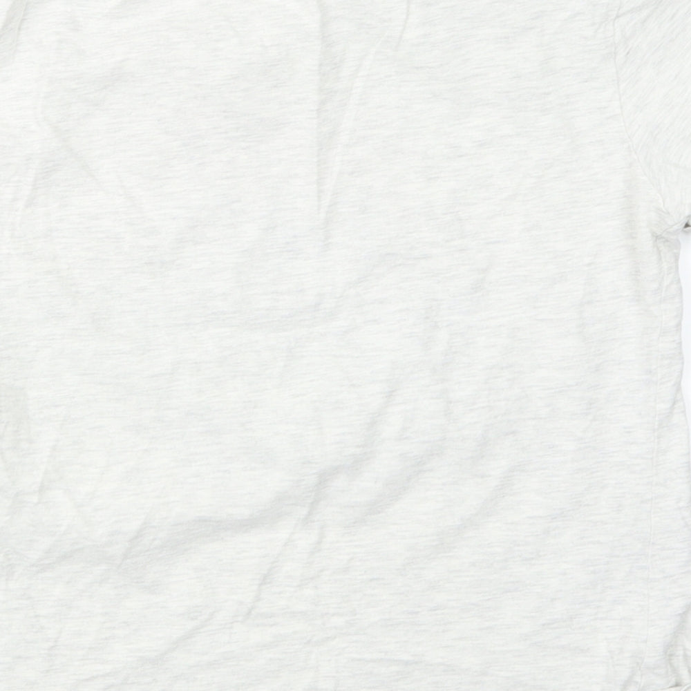 Womens UK Size 10 Marks and Spencer Beige Basic T-Shirt
