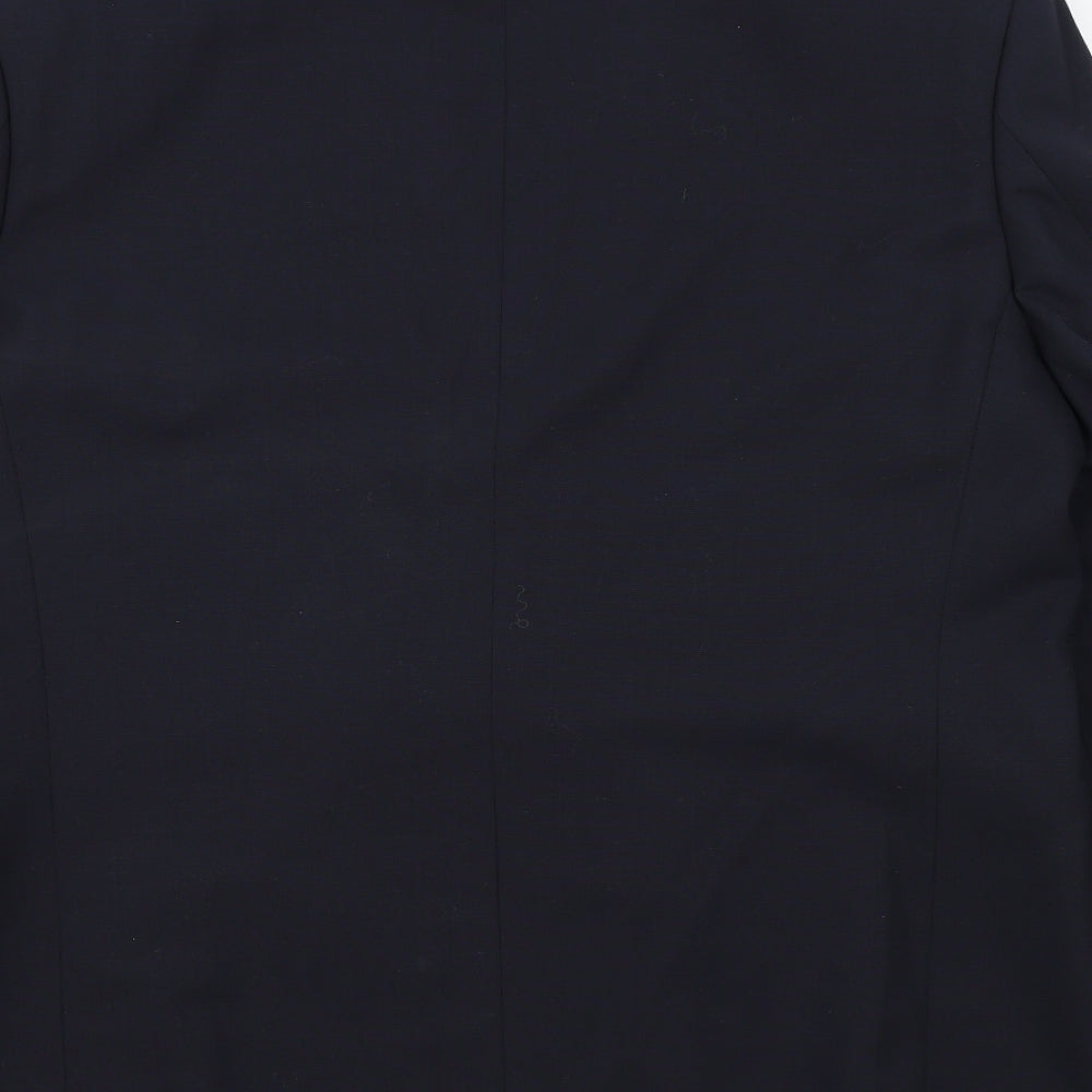 M&S Mens Blue Jacket Blazer Size 42