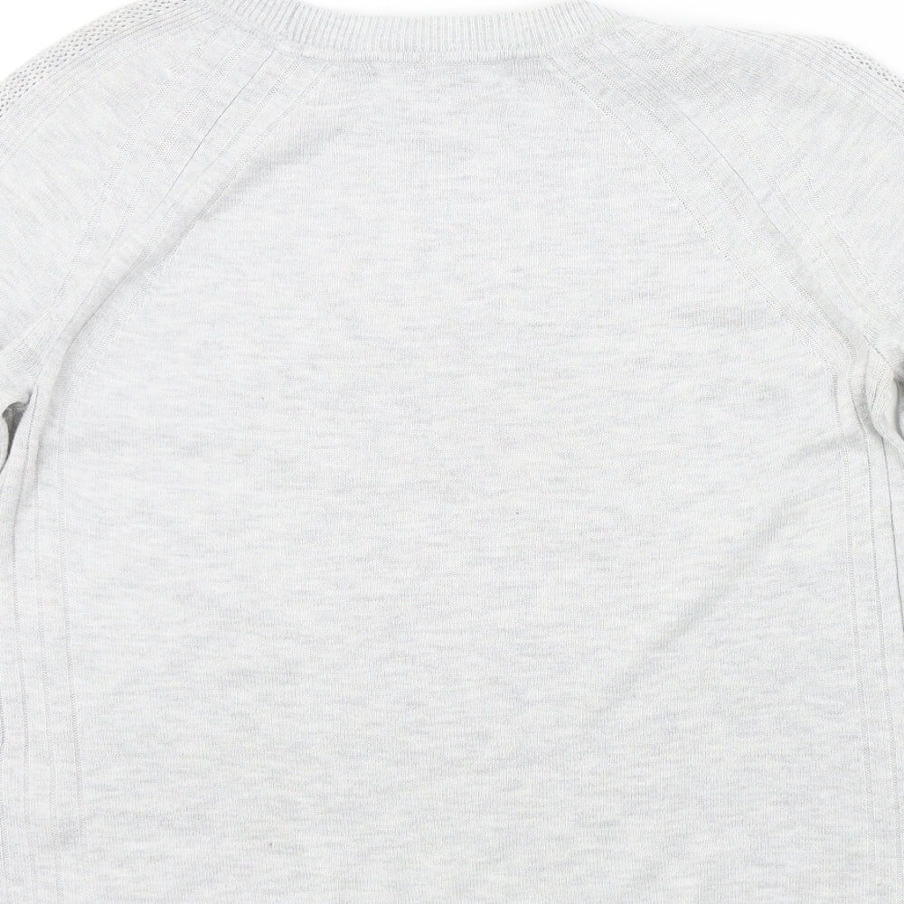 Womens UK Size 10 NEXT Grey Pullover Jumper