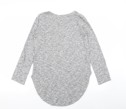 Primark Womens Grey Basic T-Shirt Size 6