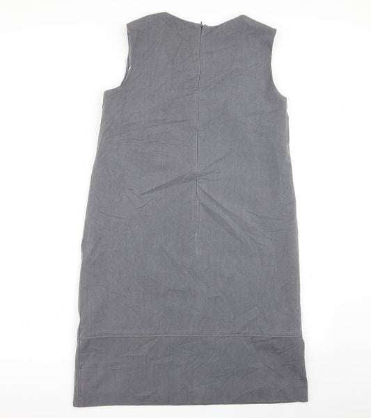 Debenhams Womens Grey A-Line Size 12