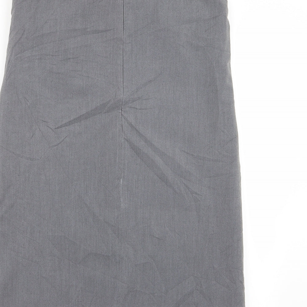 Debenhams Womens Grey A-Line Size 12