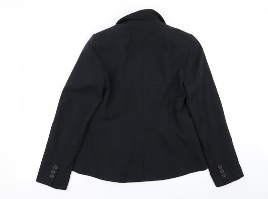 BHS Womens Black Jacket Blazer Size 12