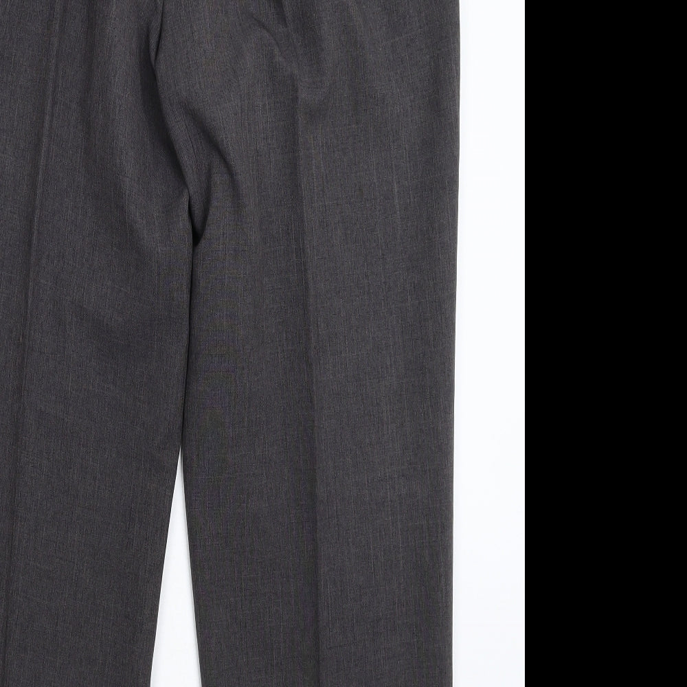 BM Womens Grey Trousers Size 18 L28 in