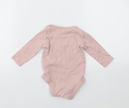 TU Girls Pink Babygrow One-Piece Size 3-6 Months