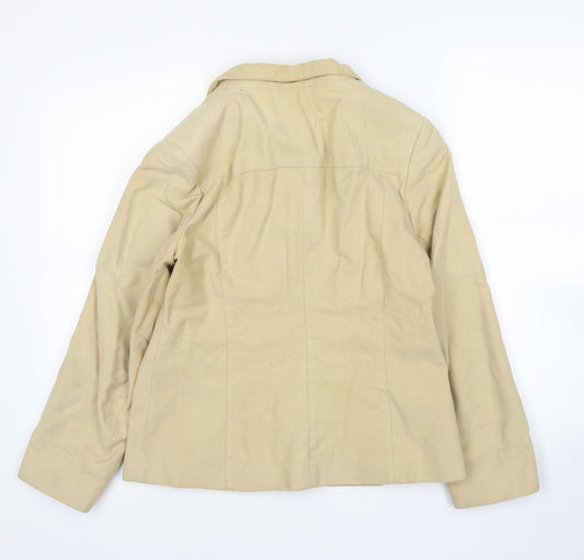 Womens UK Size 12 Principles Beige Overcoat