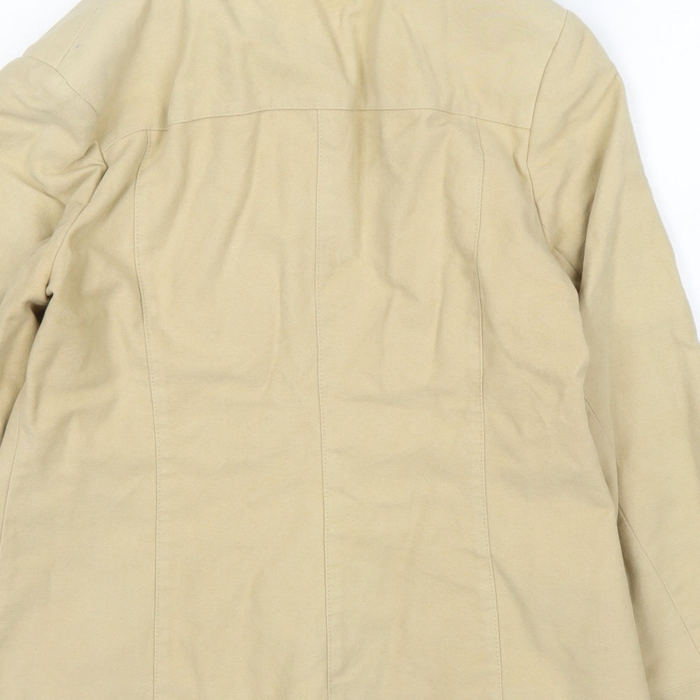 Principles Womens Beige Overcoat Coat Size 12