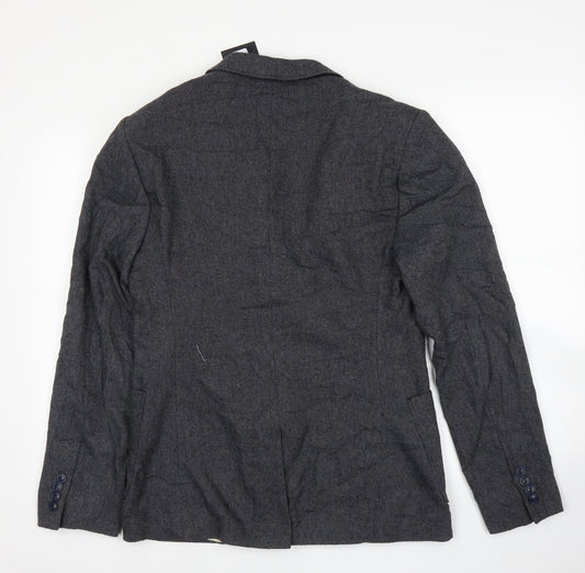 ASOS Mens Grey Jacket Suit Jacket Size 38
