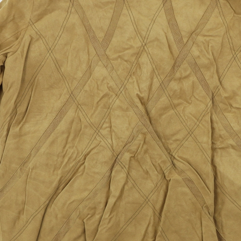 Womens UK Size 16 Preworn Brown Jacket